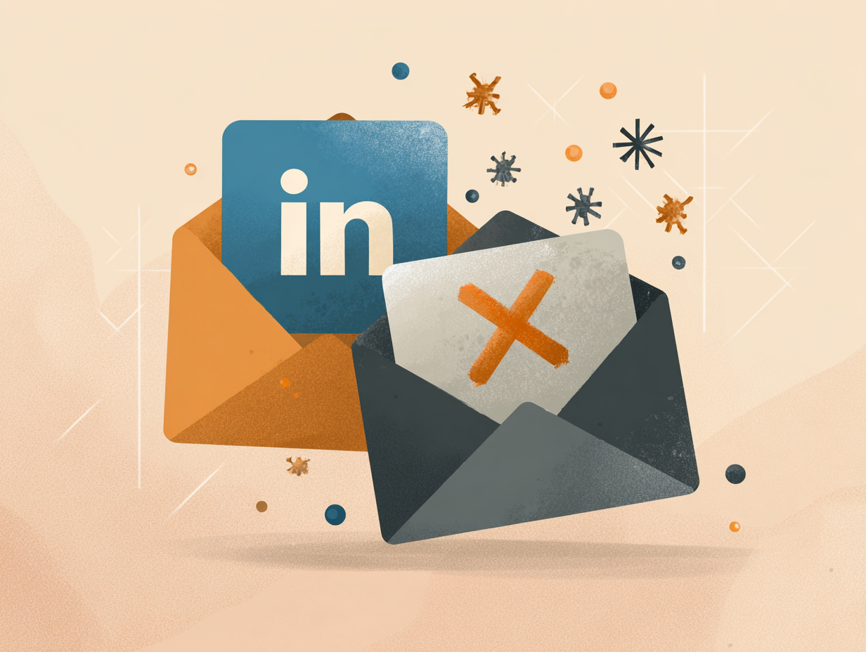Skriv ikke din mailadresse op for gratis e-bog på LinkedIn