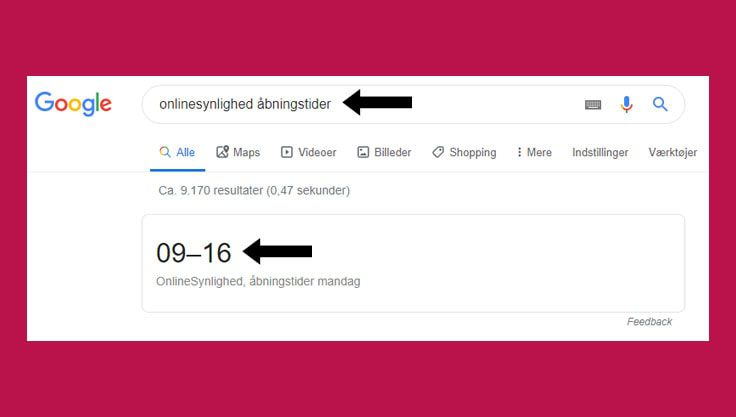 Specifik soegning