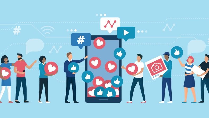 Spred budskabet på de sociale medier