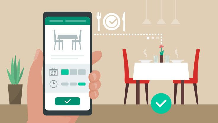 Restaurant med online reservation