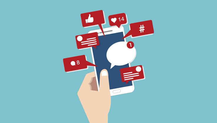 Ukendt aktivitet paa sociale medier